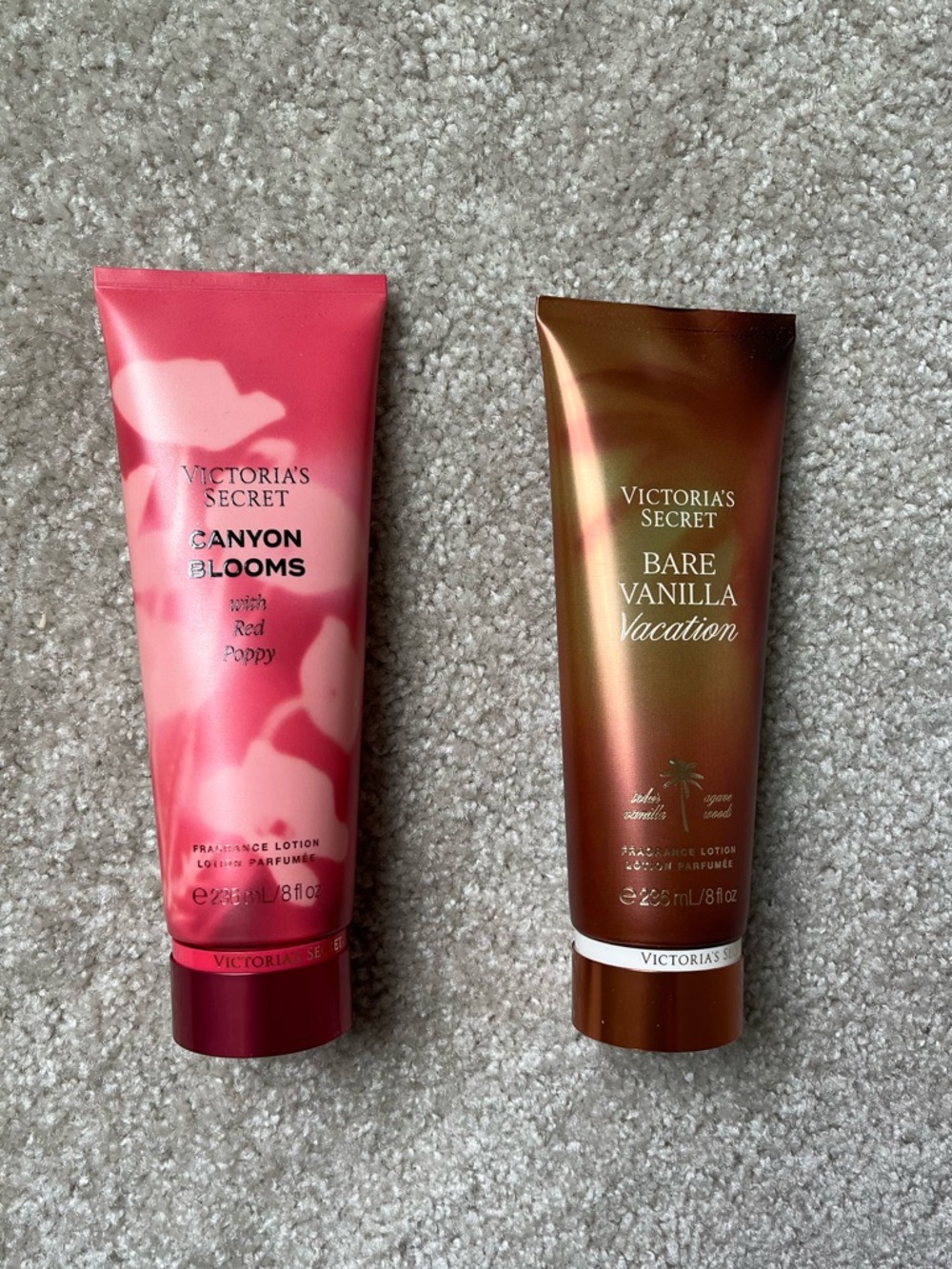 Victoria's Secret Canyon Blooms & Bare Vanilla Vacation Body Lotion NWT